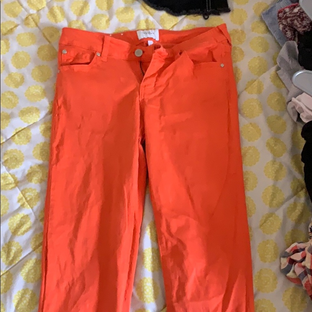 Celebrity Pink orange jeans